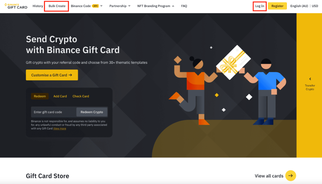 Buy Binance Gift Card Online How To Buy Binance Gift Card